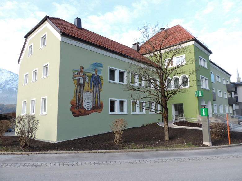 Saniertes Gebäude