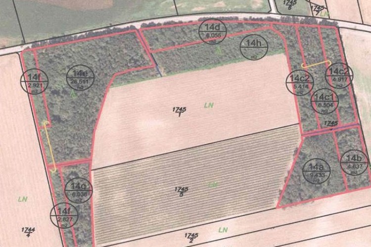 Waldplan Gemeinde Lassee